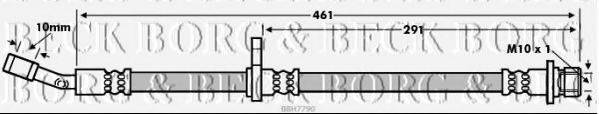 BORG & BECK BBH7790 Тормозной шланг