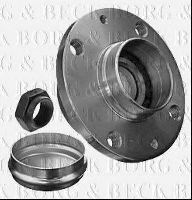 BORG & BECK BBK1141 Комплектующие, колодки дискового тормоза