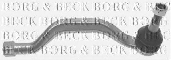 BORG & BECK BTR5734 Наконечник поперечной рулевой тяги