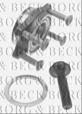 BORG & BECK BWK1117 Комплект подшипника ступицы колеса