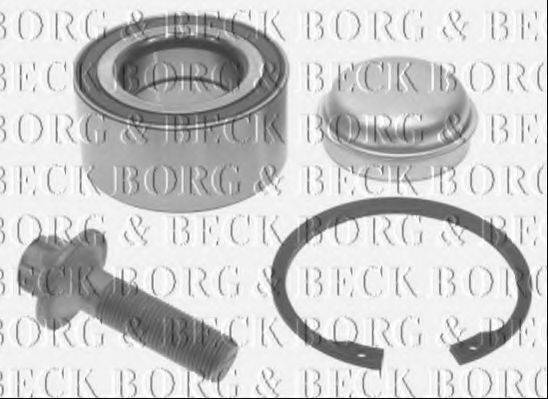 BORG & BECK BWK1124 Комплект подшипника ступицы колеса