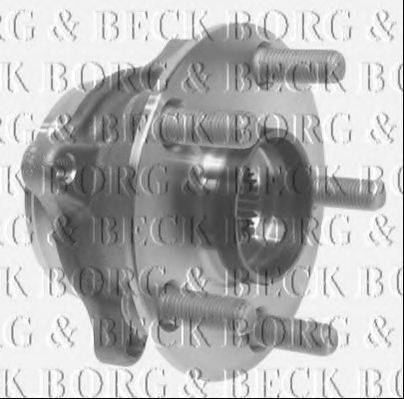 BORG & BECK BWK1158 Комплект подшипника ступицы колеса