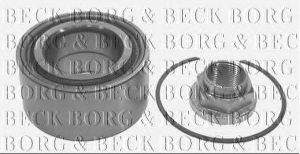 BORG & BECK BWK127 Комплект подшипника ступицы колеса