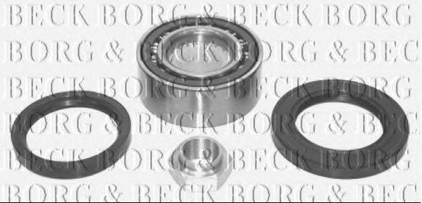 BORG & BECK BWK165 Комплект подшипника ступицы колеса