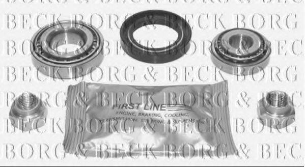 BORG & BECK BWK284 Комплект подшипника ступицы колеса