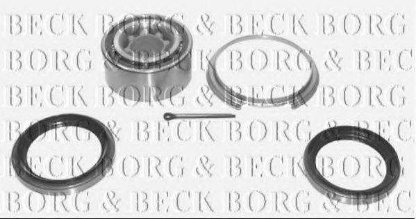 BORG & BECK BWK335 Комплект подшипника ступицы колеса