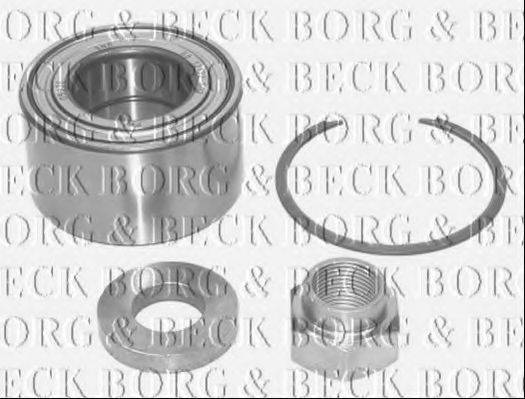 BORG & BECK BWK378 Комплект подшипника ступицы колеса