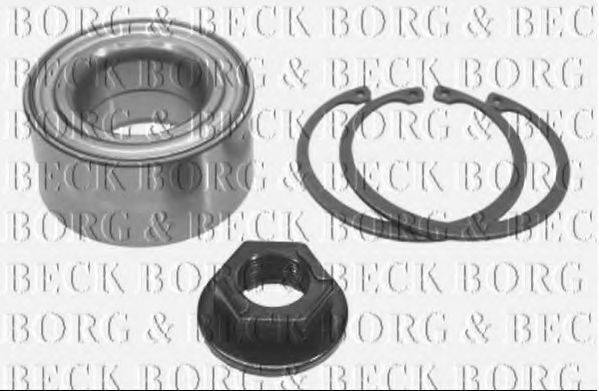 BORG & BECK BWK471 Комплект подшипника ступицы колеса