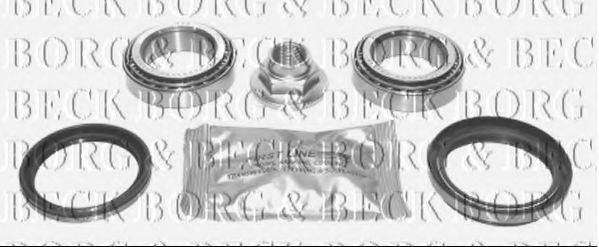 BORG & BECK BWK556 Комплект подшипника ступицы колеса