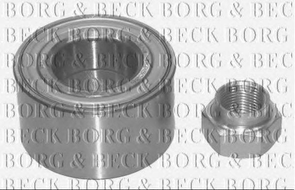 BORG & BECK BWK658 Комплект подшипника ступицы колеса