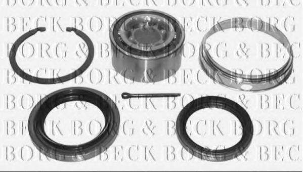 BORG & BECK BWK678 Комплект подшипника ступицы колеса
