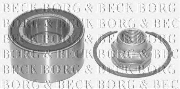 BORG & BECK BWK739 Комплект подшипника ступицы колеса