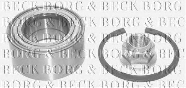 BORG & BECK BWK783 Комплект подшипника ступицы колеса