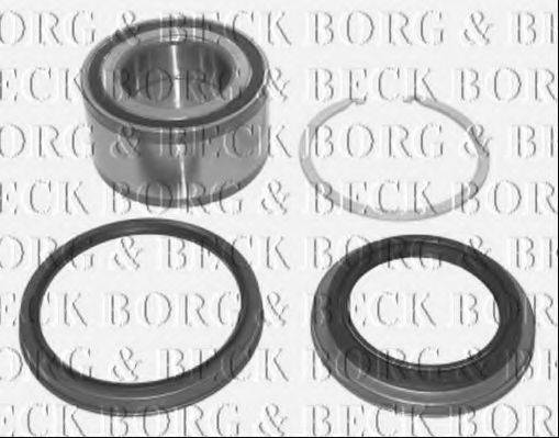 BORG & BECK BWK962 Комплект подшипника ступицы колеса