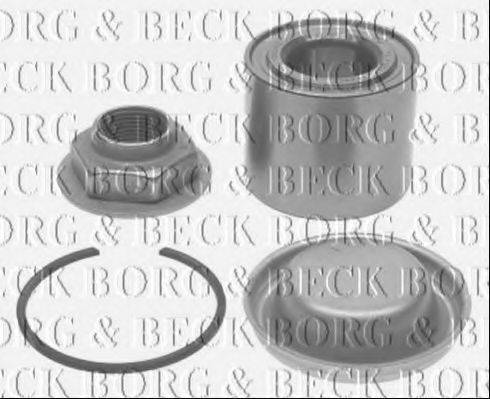 BORG & BECK BWK1107 Комплект подшипника ступицы колеса