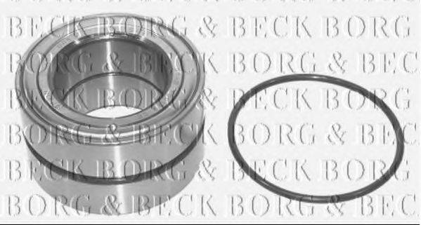 BORG & BECK BWK1053 Комплект подшипника ступицы колеса