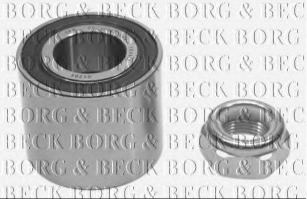 BORG & BECK BWK112 Комплект подшипника ступицы колеса