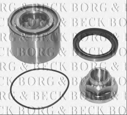 BORG & BECK BWK339 Комплект подшипника ступицы колеса