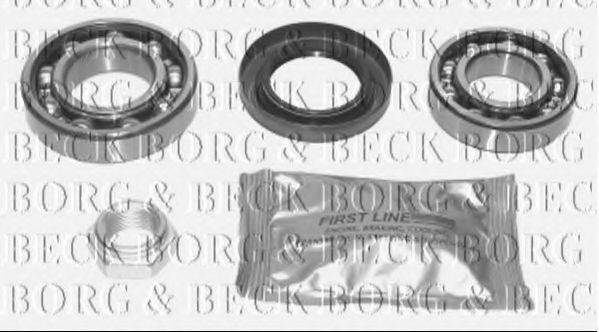 BORG & BECK BWK439 Комплект подшипника ступицы колеса