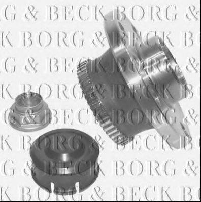 BORG & BECK BWK636 Комплект подшипника ступицы колеса
