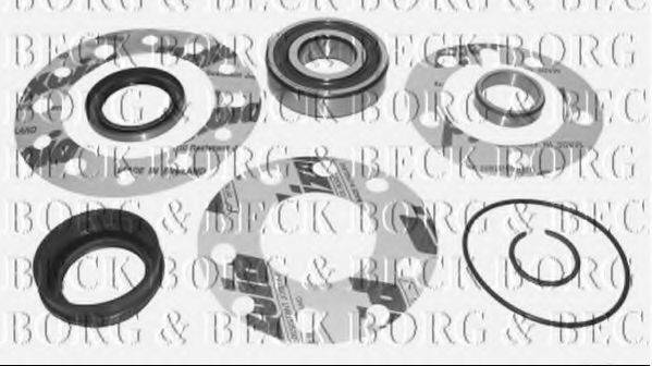 BORG & BECK BWK836 Комплект подшипника ступицы колеса
