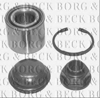 BORG & BECK BWK840 Комплект подшипника ступицы колеса