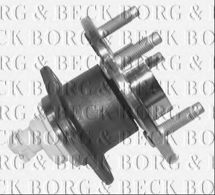 BORG & BECK BWK849 Комплект подшипника ступицы колеса