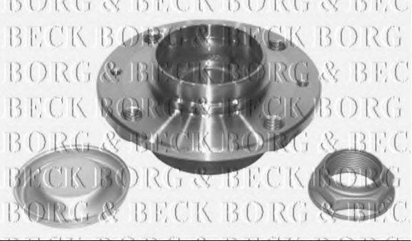 BORG & BECK BWK894 Комплект подшипника ступицы колеса