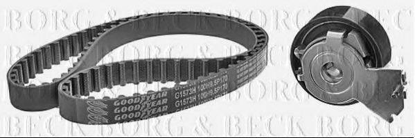 BORG & BECK BTK1021 Комплект ремня ГРМ
