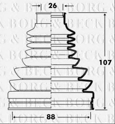 BORG & BECK BCB2811