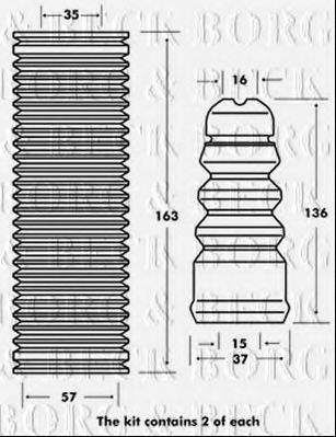 BORG & BECK BPK7005