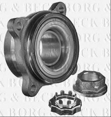 BORG & BECK BWK1371 Комплект подшипника ступицы колеса