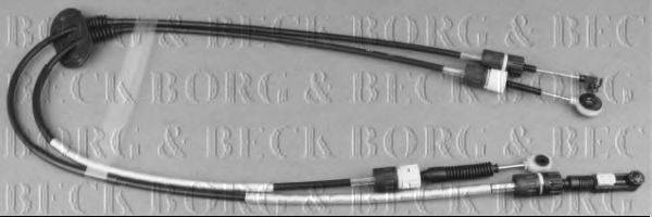 BORG & BECK BKG1050 Трос, ступенчатая коробка передач