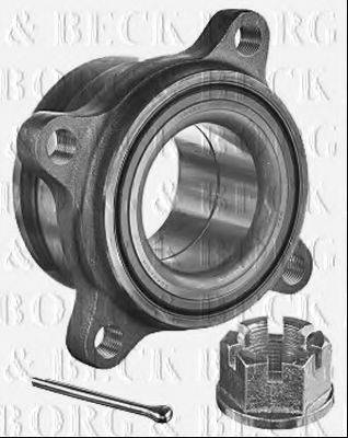 BORG & BECK BWK1041 Комплект подшипника ступицы колеса