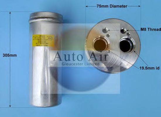 AUTO AIR GLOUCESTER 310036 Осушитель, кондиционер