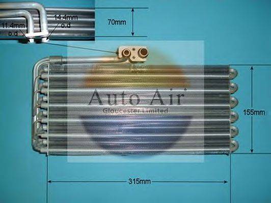 AUTO AIR GLOUCESTER 210002 Испаритель, кондиционер