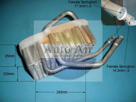 AUTO AIR GLOUCESTER 210091 Испаритель, кондиционер