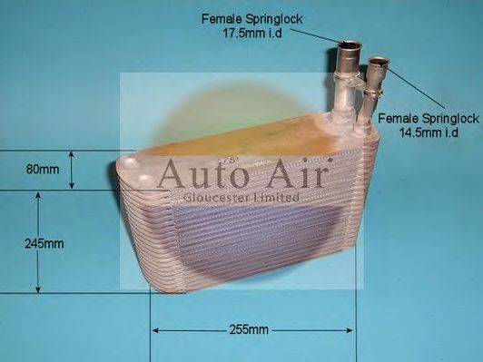 AUTO AIR GLOUCESTER 210093A Испаритель, кондиционер