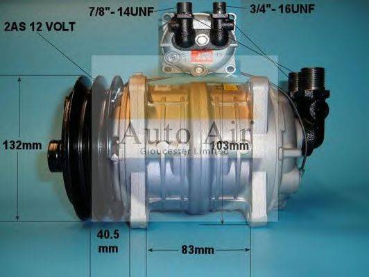 AUTO AIR GLOUCESTER 140063 Компрессор, кондиционер