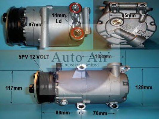 AUTO AIR GLOUCESTER 140082 Компрессор, кондиционер