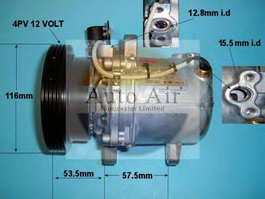 AUTO AIR GLOUCESTER 140228 Компрессор, кондиционер