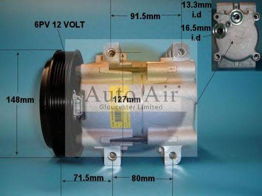 AUTO AIR GLOUCESTER 140233 Компрессор, кондиционер