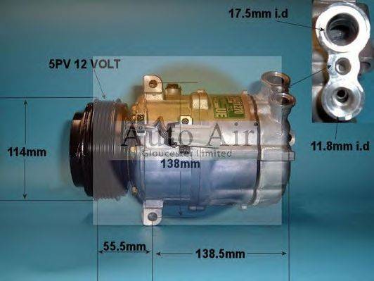 AUTO AIR GLOUCESTER 140334 Компрессор, кондиционер