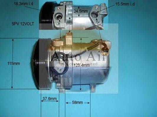 AUTO AIR GLOUCESTER 140341 Компрессор, кондиционер