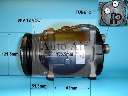 AUTO AIR GLOUCESTER 140409R Компрессор, кондиционер