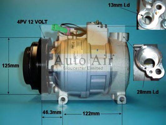 AUTO AIR GLOUCESTER 141173P Компрессор, кондиционер