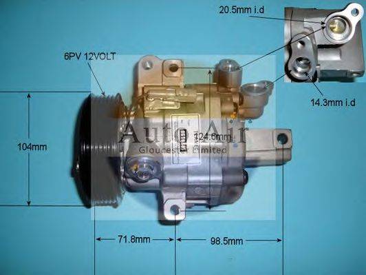 AUTO AIR GLOUCESTER 141439R Компрессор, кондиционер