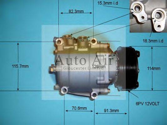 AUTO AIR GLOUCESTER 143571P Компрессор, кондиционер