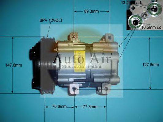 AUTO AIR GLOUCESTER 144442 Компрессор, кондиционер