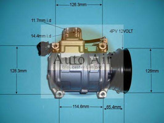 AUTO AIR GLOUCESTER 145663 Компрессор, кондиционер